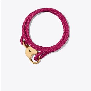 Tory Burch Braided Locket Bracelet. NWT.